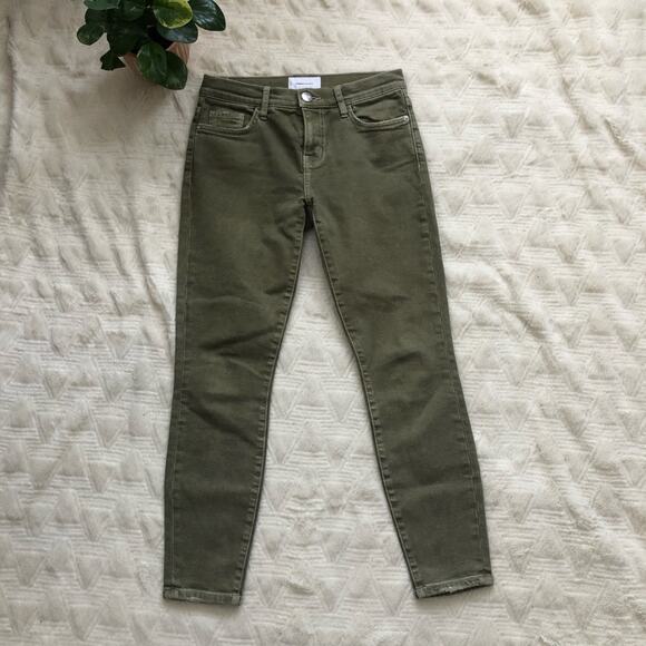 Current/Elliott Stiletto Skinny in Covert Green - Picture 1 of 6